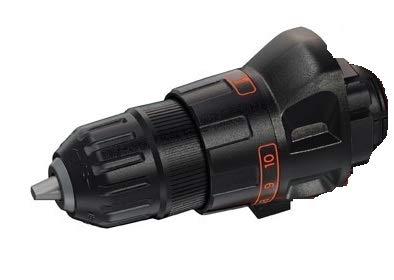 Black + Decker Matrix BDCDMT120C Drill Driver Attachment (Attachment Only - Bulk Packaging)