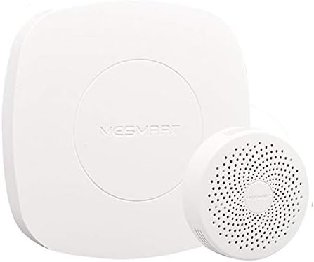 MESMART Smart Home Hub + Gas Leak Detector (ZigBee Version) Combustible Gas Sniffer LPG/LNG/Butane/Coal/Nature Gas Alarm Sensor Remote Monitoring