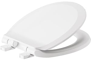 American Standard 5503B00B.020 Transitional Slow-Close Round Front Toilet Seat, White