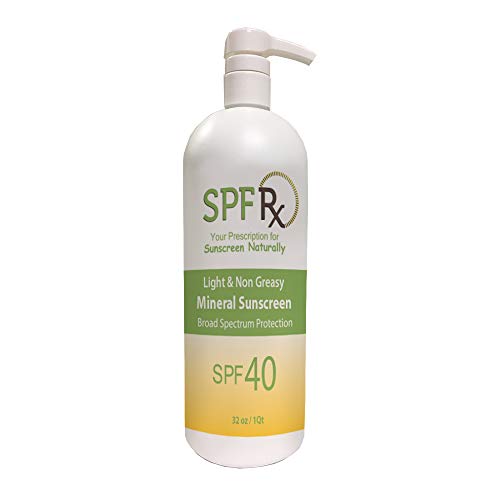 SPF Rx SUNBLOCK BULK SPF 40, Mineral Sunscreen With Zinc Oxide