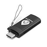 Thetis USB C Adapter, USB C to USB 3.0 Portable Keychain Type C Adapter, Compatible for Samsung Galaxy Note 9, Galaxy S9, S9+, S8, S8+, MacBook, Google Pixel 3 and More Type-C Devices