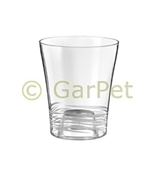 Orchideentopf Blumen Übertopf transparent durchsichtig Kunststoff bunt elegant Ø 14 cm transparent