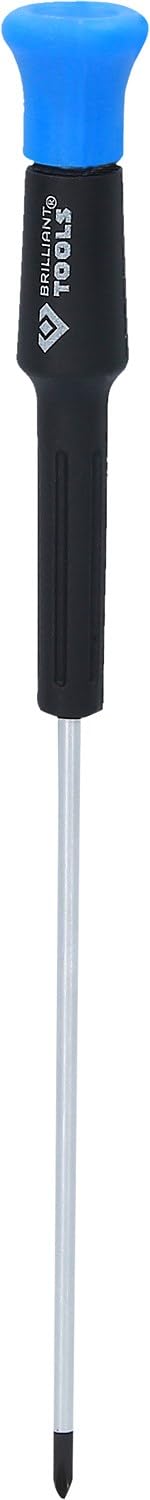 BRILLIANT TOOLS BT031046 Screwdriver PH0 x 100 mm [Powered by KS Tools]