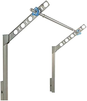 Amazon Dry Wave 腰壁用可動式物干金物 ロングタイプ Sfl55 ブラック 物干し金物