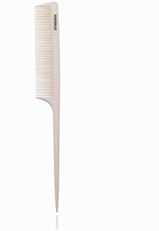 GOODOFFERPLACE Ivory White Long Tail Comb Rat Tail Comb Long Tail Comb Heat Resistant