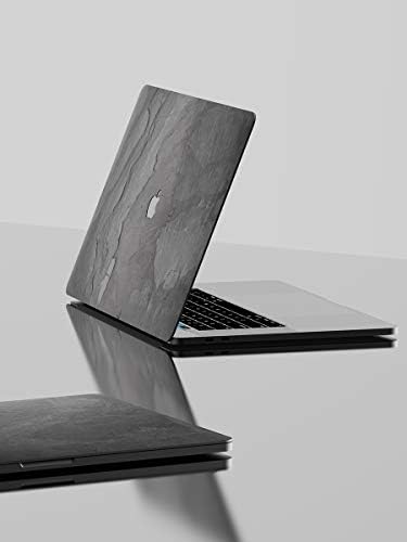 Roxxlyn Real Slate Skin for MacBook Pro 15 (2016-2018) Black Impact