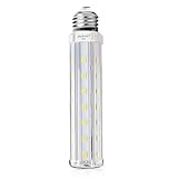 15W Daylight LED Corn Light T10 Tubular Bulb Replacement -E26 1500Lm Bright 6500k White,for Indoor Home Decorative Ceiling Pendant Wall Table Floor Lamp Fixture Piano Lighting Kitchen Bathroom Bedroom