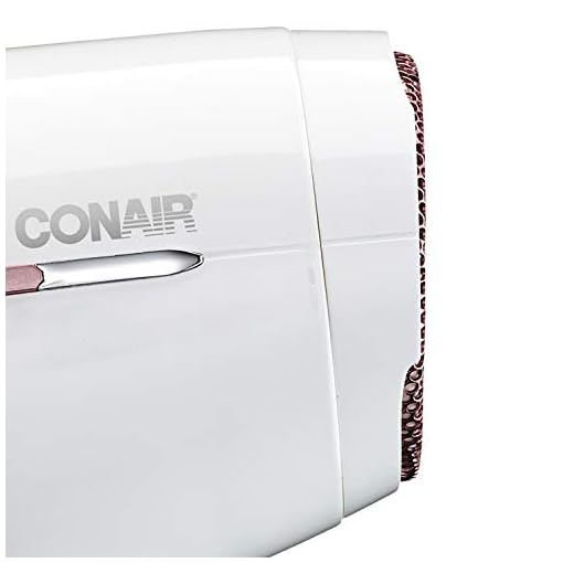 Conair-1875-Watt-Worldwide-Travel-Hair-Dryer-with-Smart-Voltage-Technology Conair 1875 Watt Worldwide Travel Hair Dryer with Smart Voltage Technology and Folding Handle, Pack of 1