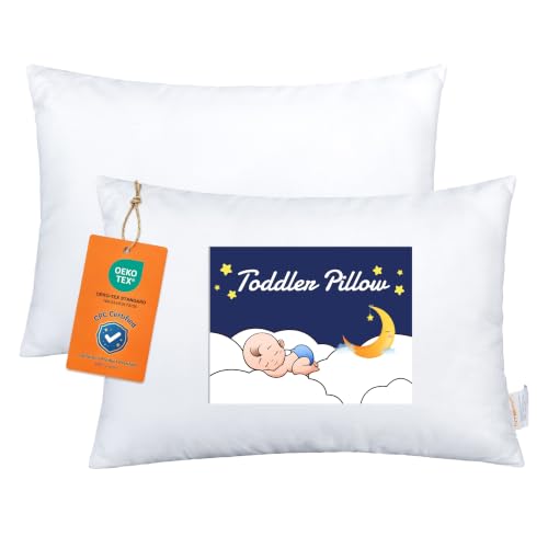 NTBAY Down-Alternative Toddler Pillow