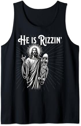 Amazon.com: Gym Lifting Ripped Muscles He is Rizzin Jesus