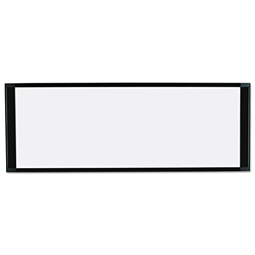 MasterVision MA10007705 Cubicle Workstation Dry Erase Board, 36 x18, Black Aluminum Frame