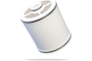 NiKKEN Shower Filter Replacement Cartridge 13831, Shower Water Filter for PiMag MicroJet Wall-Mounted System Model 1466, Bath