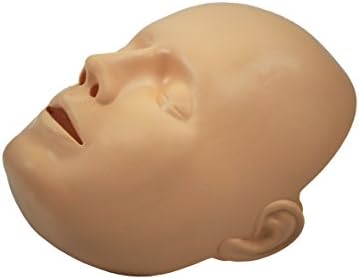 MedX5(Upgrade 2019) 1 x Replacement Facial Skin CPR Exercise Doll for Resuscitation, Training Doll for