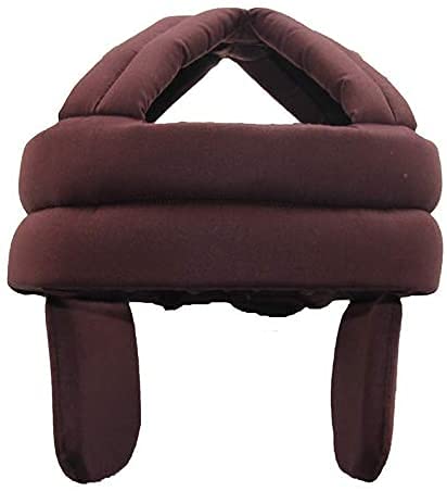 Elderly Head Protection Safety Helmet Anti Fall Impact Shock Protection Hat Soft Breathable Sponge Cap Adjustable Elder Anti Collision Hat Elderly Safety Helmet for Protects Head from Bumps & Bruises