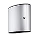Durable Locking Key Cabinet, 36-Key, Brushed Aluminum, Silver, 11.75 x 4.63 x 11
