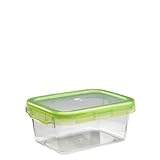 OXO Good Grips LockTop 30-2/5-Ounce Rectangle Container with Green Lid