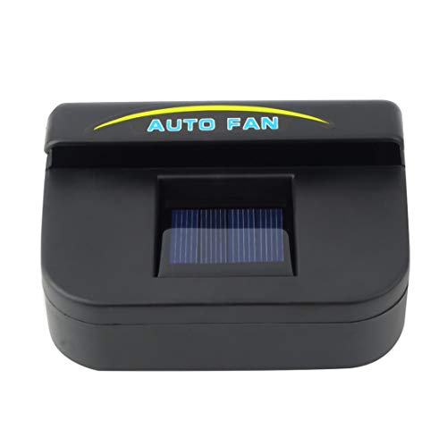 Quanna Plastic Auto Solar Car Windshield Fan Cooler Air Vehicle Radiator Vent Car Auto Ventilator Cooler Air Vent Vehicle Ventilation - Thumbnail 4
