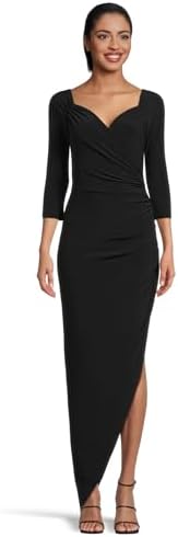 women mini dress Women's Black Splicing Pleated Mini Dress