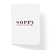Sincerely, Not Funny Adult Humor Sorry Apology Card - Sorry For Being An Ahole - 5