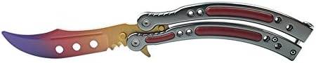 Era Demon New Style Cross Fire Cs:Go Practice Knife Handle Folding Tactical Training Knife - Slaughter Fade