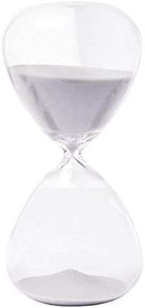 Creative Sand Clock Timer Hourglass Gifts as Delicate Home Or Bedroom Decorations(white 5 minutes)