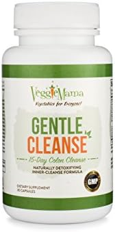 Veggie Mama's Gentle Cleanse - 15-day Naturally Detoxifying Colon Cleanse | Reduce Bloating | Promote Energy and Weight Loss | Detox from the Inside Out