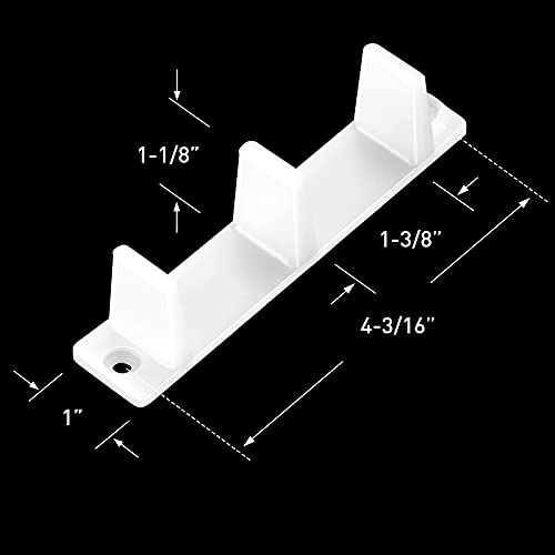 Sliding Closet Door Bottom Guide Plastic Floor Guide Track Floor Mount