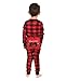 Plaid Bear Cheeks Flapjacks Kids Flapjack Onsie Pajamas by LazyOne | Adult Kid Infant Dog Family Matching Pajamas (6)