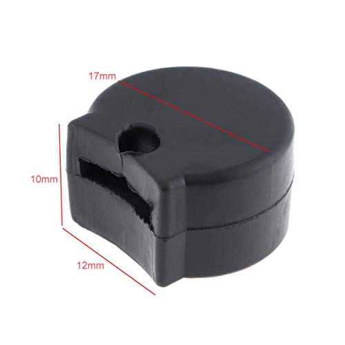 JVSISM Rubber Clarinet Black Resilient Thumb Rest Saver Cushion Pad Finger Protector Comfortable For Clarinet