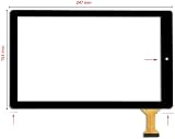 LADYSON 10.1" Screen Replacement for WJ1525 FPC V1.0 Touch Digitizer Panel + view 2