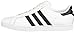 adidas Men's Coast Star Sneaker, White/Black/White, 9