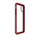 Speck Products Presidio Show Case for iPhone X, Clear/Heartthrob Red