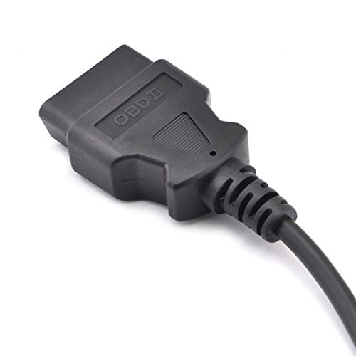 iKKEGOL J1962 Full 16 Pin OBDII Male to DB26 Female Cable Adapter Connector for Car Auto Diagnostic Scanner Tool Converter Cord(OBDII Male to DB26 Female) - Thumbnail 6