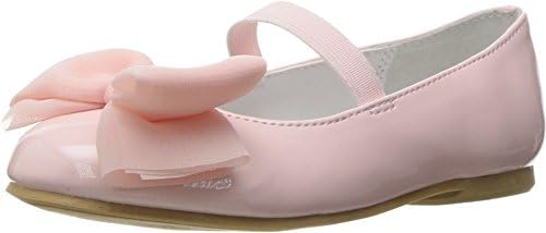 Nina Shoes Girls DANICA-T MARYJANE BOW, Blush Patent, 11 M US Little Kid