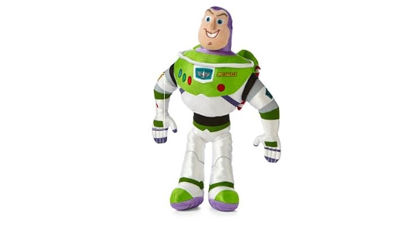 buzz lightyear with andy on foot