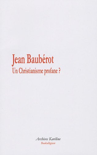 Un  christianisme profane ?