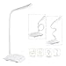 Hapurs Desk Reading Lamp Torch, Portable Flexible Eye-friendly Neck LED Light with 3 level adjustable Brightness book light, Rechargeable Lithium Battery USB LED Book Light Camping Lamp.