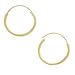Children's 14K Yellow Gold Hoops Endless Baby Hoop Earrings 10 Mm