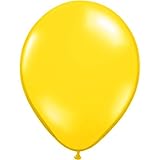 Qualatex Latex Balloons 43551 CITRINE YELLOW, 5 Inch,
