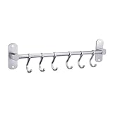 YunNasi Kitchen Utensil Rack Aluminum Hanging Rack