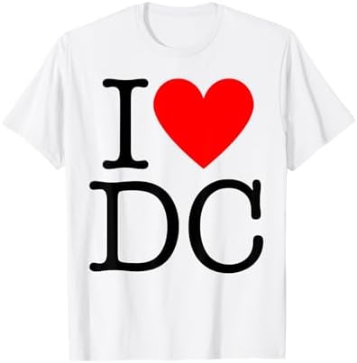 Amazon.com: I Love DC Souvenir Washington Outfit I Heart DC T