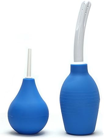 2pcs Portable Personal Hygiene Rubber Silicone Bulb Douche Bidet Bottle Kit for Men Women