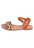 Breckelles Kylee-03 Single Strap Vegan Leather Sandal