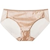 SilRiver Women's Silk Spandex Panty Briefs Travel Hipster Bikini Underwear Breathable Underpants