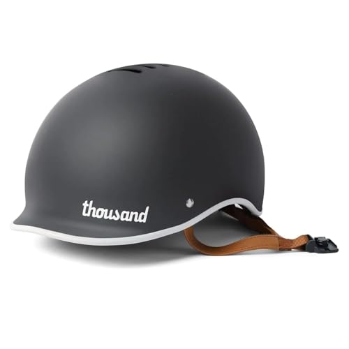 Thousand Heritage Fahrradhelm Erwachsene – Unisex, belüfteter Fahrradhelm mit PopLock Diebstahlschutz – Ideal für Fahrrad & Skateboard – Herren & Dame
