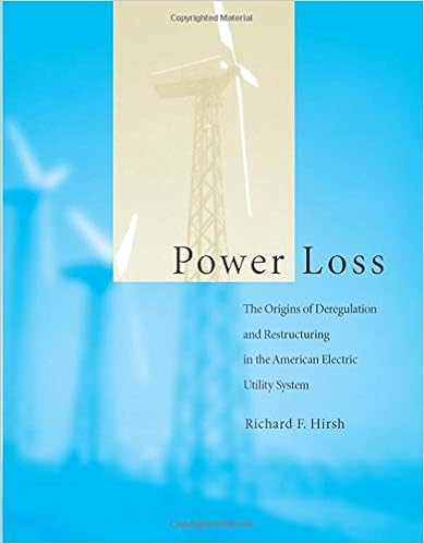 Amazon Com Power Loss The Origins Of Deregulation And Restructuring In The American Electric Utility System 9780262582193 Hirsh Richard F Books