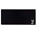 iXCC Large Gaming Mouse Pad/Mat, 31.5”x11.8”x0.12”, Smooth Silk Surface, Durable Stitched Edges, Non-Slip Base, Water-Resistant, Wise Choice for Wide Desk Cover, Keyboard, PC, Mac and Laptop -Black