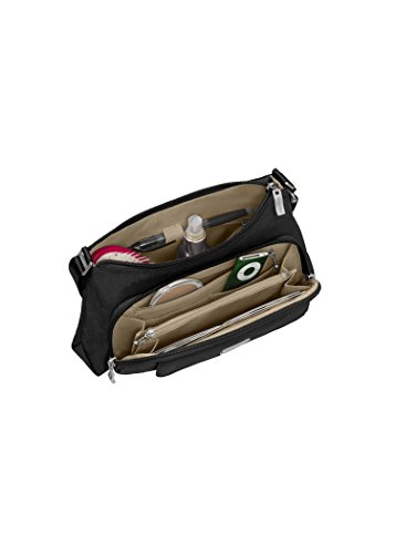 Baggallini Everyday Crossbody Bagg Bag, Black, One Size