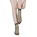 CHARHODEN 12 Pairs Women’s Free-size Ankle High Sheer Crystal Silk Socks 15 Denier,Comfortable and Breathable Grey