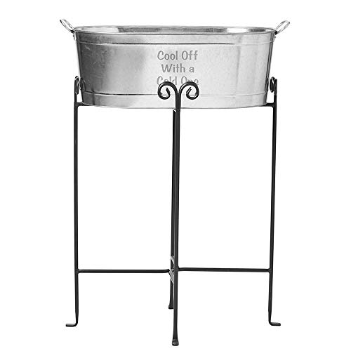 Personal Creations - Personalized Gifts Entertainment Beverage Tub - Any Message w/Stand